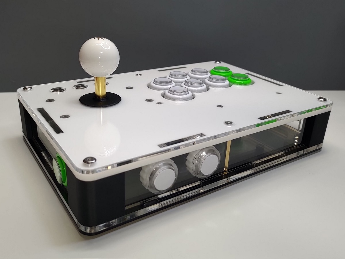 2024年9月小改良]くろまき工房 24mmボタン型 標準ジョイスティック