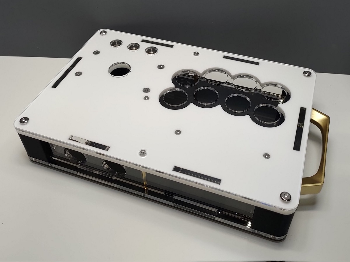 2024年9月小改良]くろまき工房 24mmボタン型 標準ジョイスティック