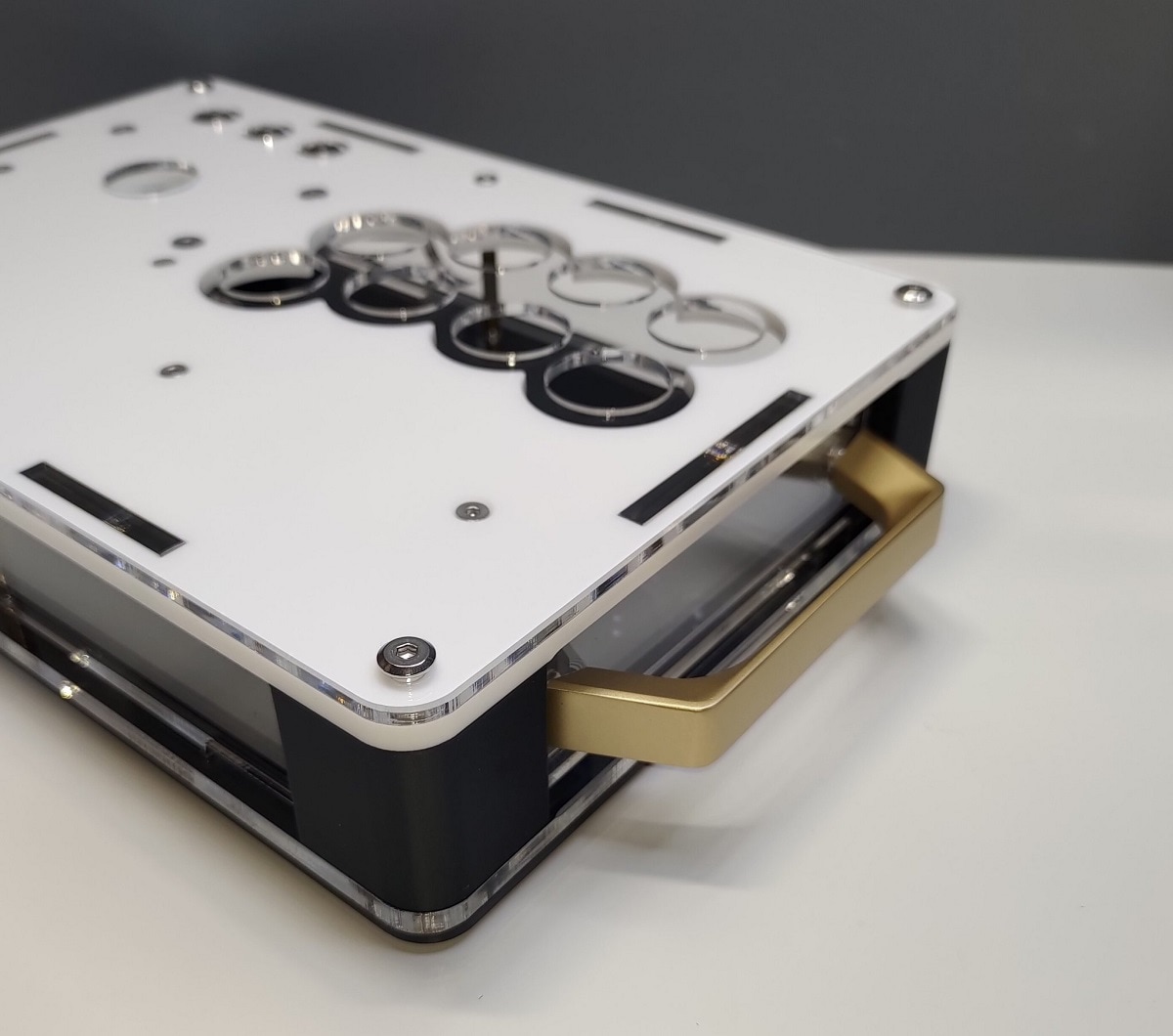 2024年9月小改良]くろまき工房 24mmボタン型 標準ジョイスティック