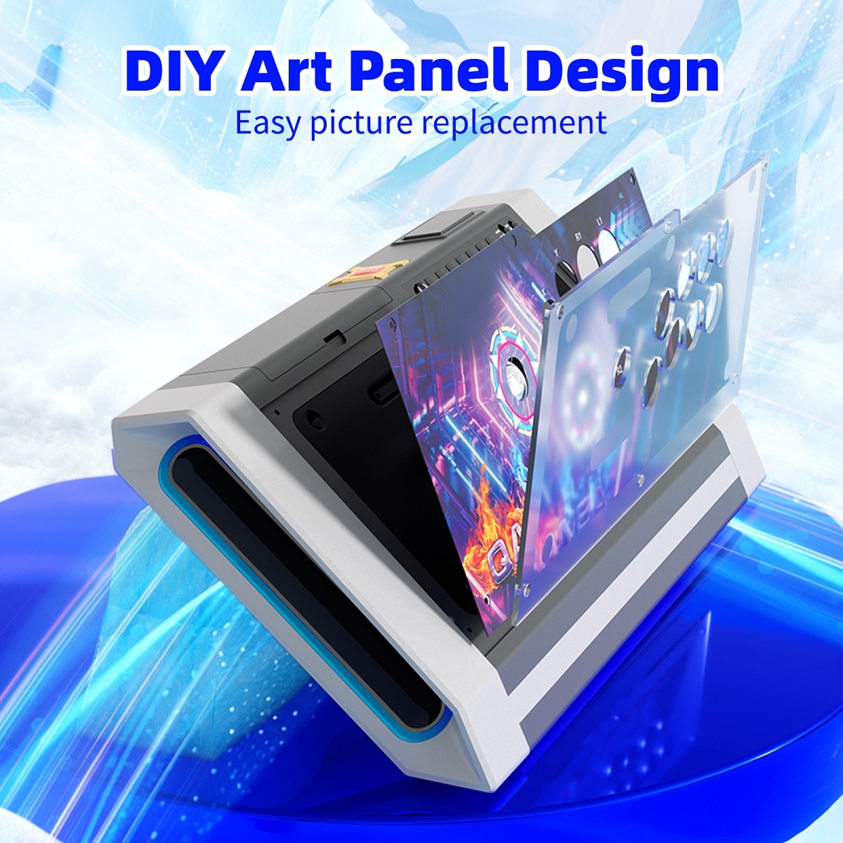 静音レバー&ボタン】 Qanba Q3 Silent Obsidian Arcade Joystick ME