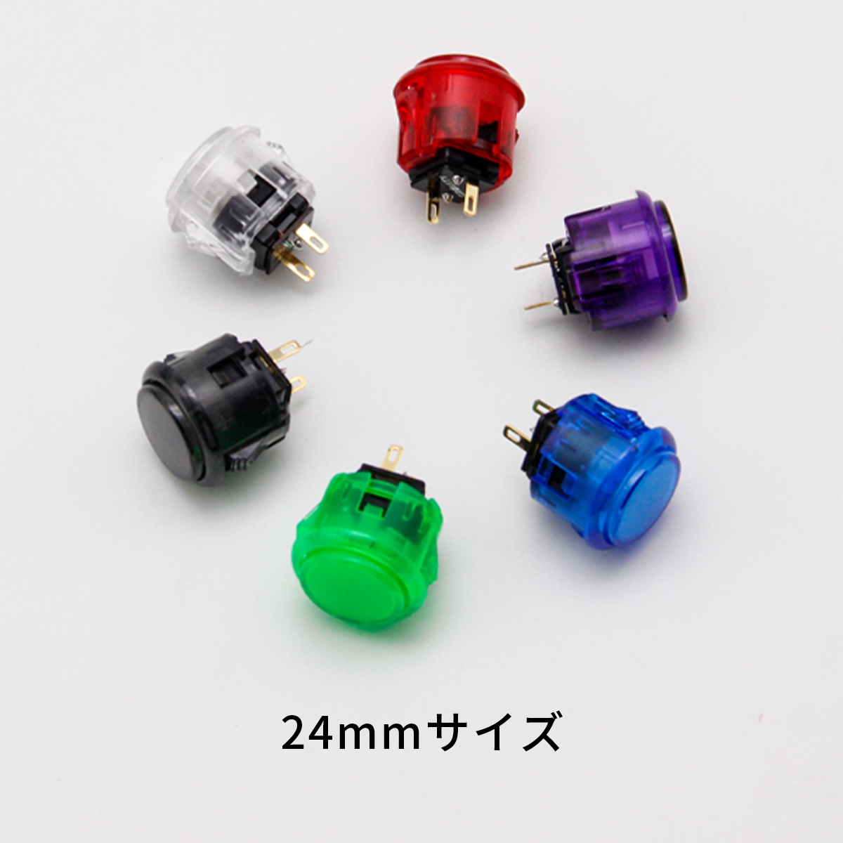 ハメ込み式 24φ クリア 単品】Qanba Gravity KS クァンバ グラビティ