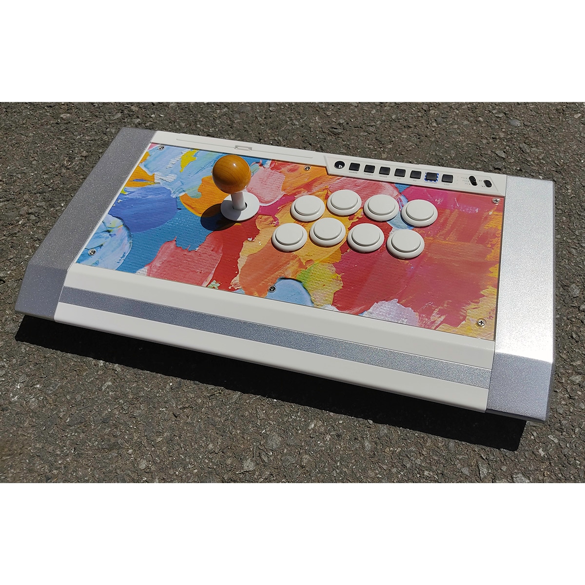 Qanba Pearl(パール) アーケード ジョイスティック用 標準レイアウト