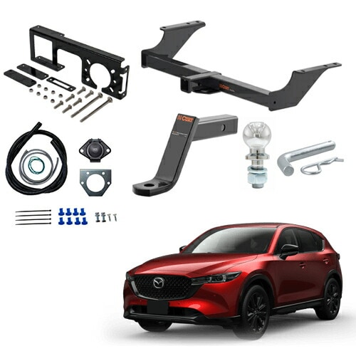 ヒッチメンバー マツダ CX-5 KE型 KF型 2012年以降現行 2インチ角 配線