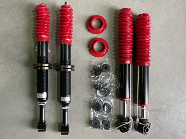 EXPLORER GT フロント2インチアップ車高調ショックアブソーバーセット