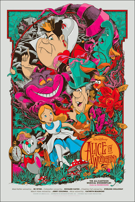 Mondo Disney Alice in Wonderland ふしぎの国のアリス 限定490枚