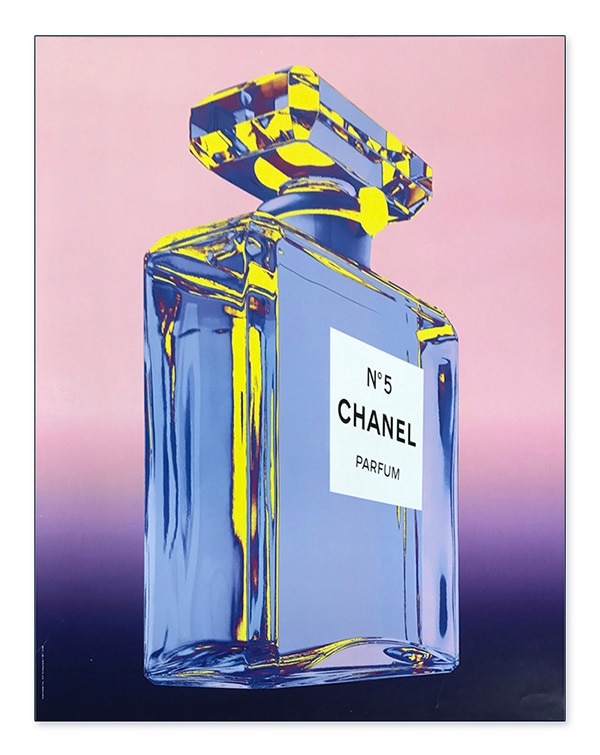 シャネル No5 クラッシックボトル2003年 Pink（シャネル） ポスター