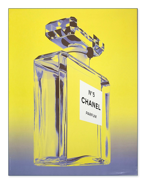 シャネル No5 クラッシックボトル2003年 Yellow（シャネル） ポスター