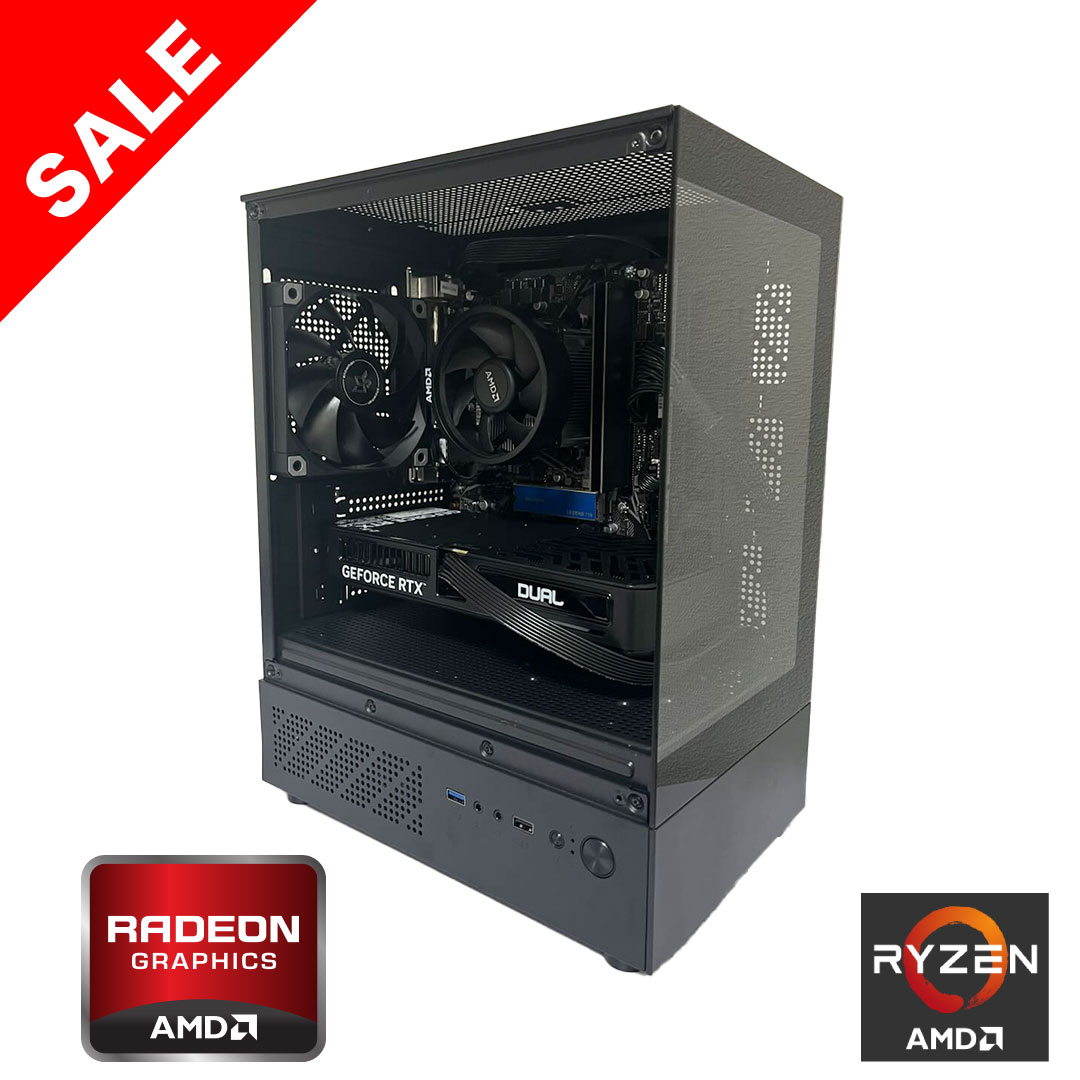 Ryzen 7 5700x RX7600 | BD2-Black（RGB非対応） | BANDAL GAMING