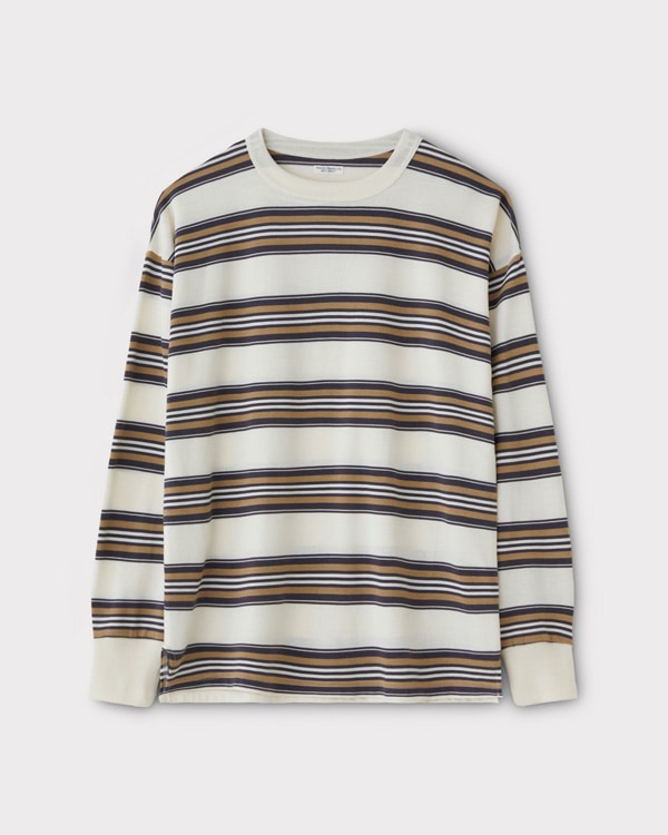 PHIGVEL フィグベル｜BORDER LS TOP ボーダーロングスリーブトップ