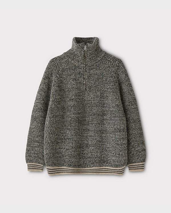 PHIGVEL フィグベル｜HALF ZIP SPORTING SWEATER ハーフジップス