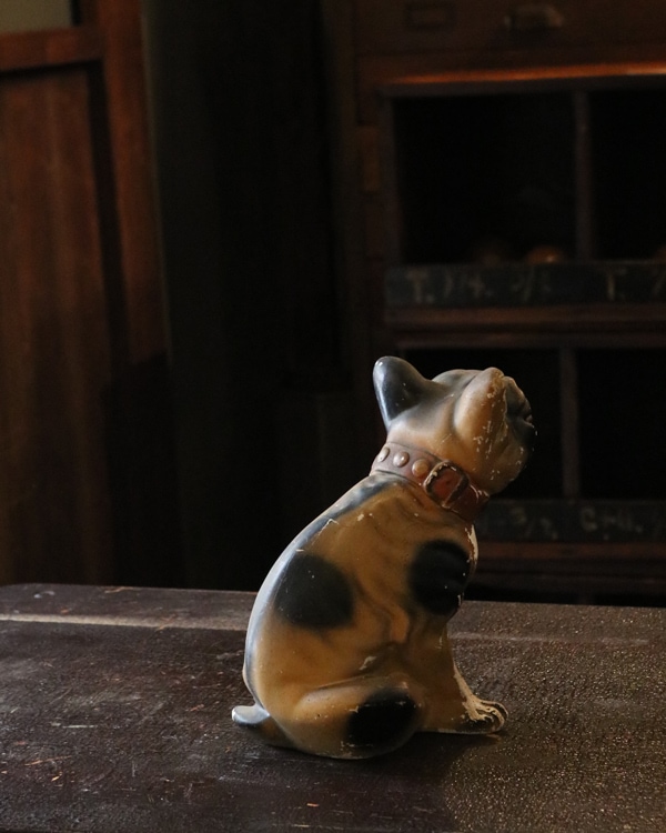 Chalkware Bull Dog｜チョーク素材のブルドッグ