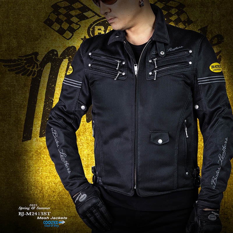 BATES Street Rider ジャケット XL ブラック BATES公式通販ノー