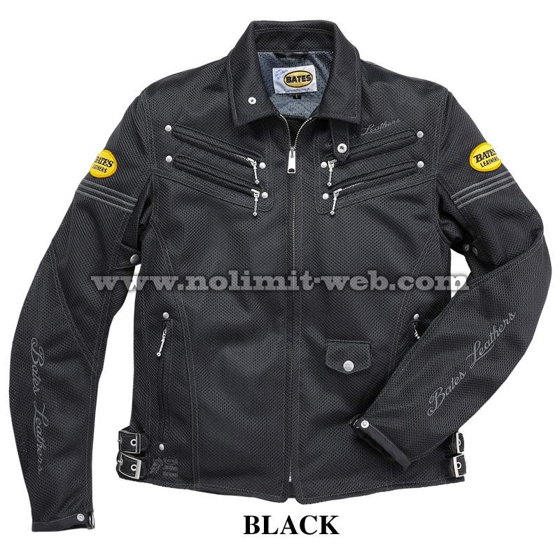 BJ-M2413ST ベイツ メッシュジャケット | BATES バイクジャケット（革