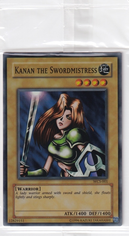 未開封】女剣士カナン/Kanan the Swordmistress【スーパー】(WCS-001