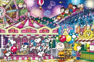 ピーナッツ カーニバル 「PEANUTS (SNOOPY)」 光るジグソーパズル 1000