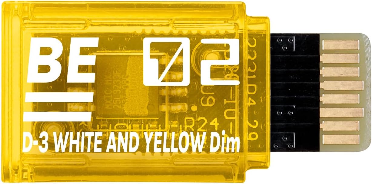 BEMEMORY デジモンアドベンチャー02 D-3 WHITE AND YELLOW Dim & D-3