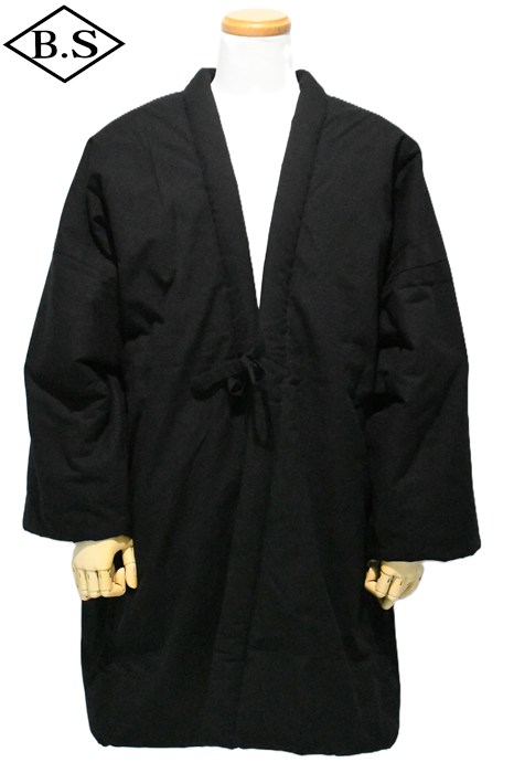 アウター / ソウボウ SOWBOW×宮田織物 半纏 TSUMUGI Black [アメカジ