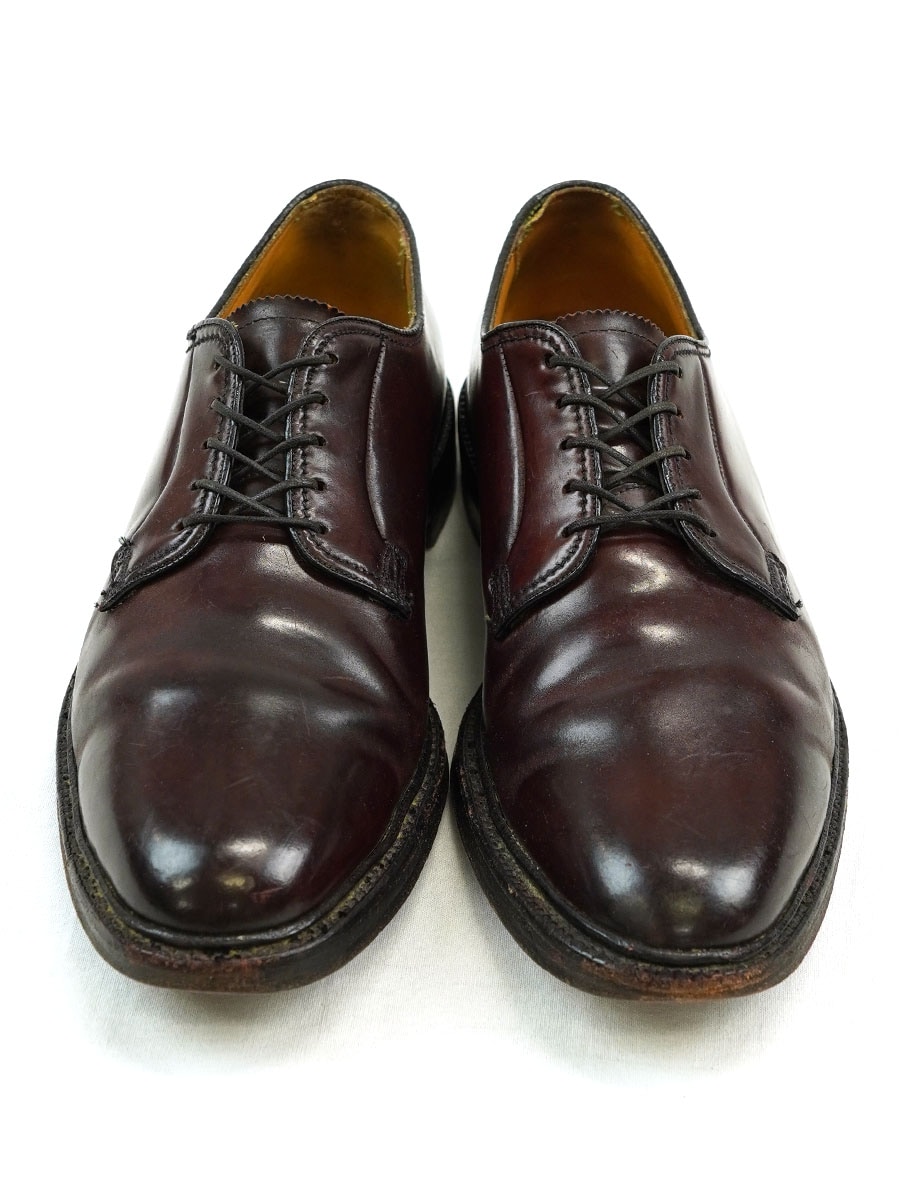 60's～ FLORSHEIM IMPERIAL プレーントゥ コードバン Vクリート 表記(9