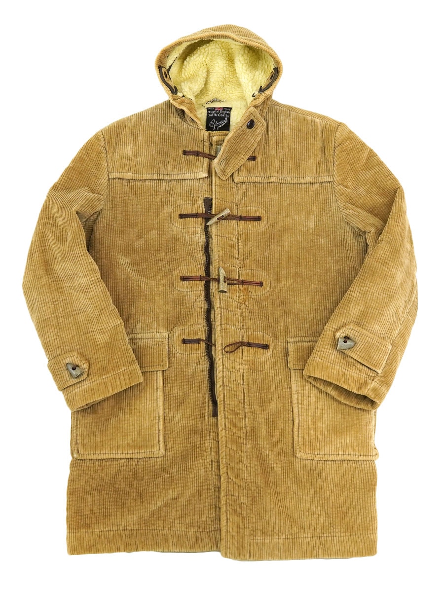 70's GLOVERALL 太畝コーデュロイ ダッフルコート 表記(38) 英国製