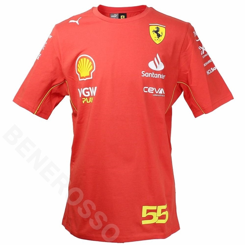 希少品】2012 フェラーリ ドライバー支給用 Tシャツ/新品 M 【公式通販】