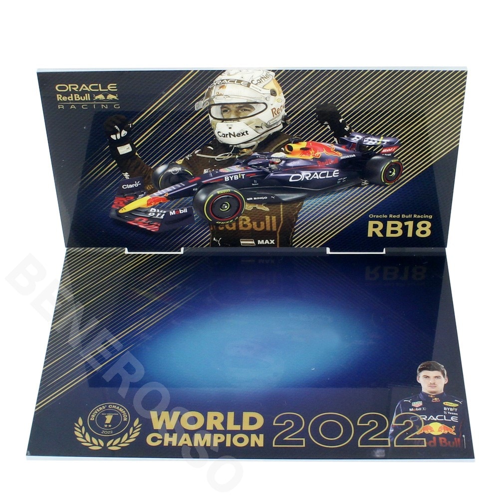 M.フェルスタッペン 2022 ワールドチャンピオン記念 アクリルボード