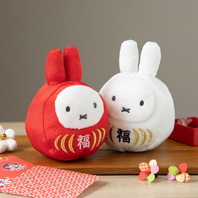 miffy 福だるま 紅白セット | すべての商品 | | ミッフィーのお花屋