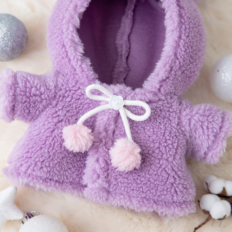 Flower Miffy 着せかえお洋服ほわもこケープ コットンツリーパープル