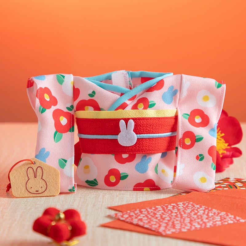 Flower Miffy 着せかえお洋服 振袖べにつばき アートフラワーセット