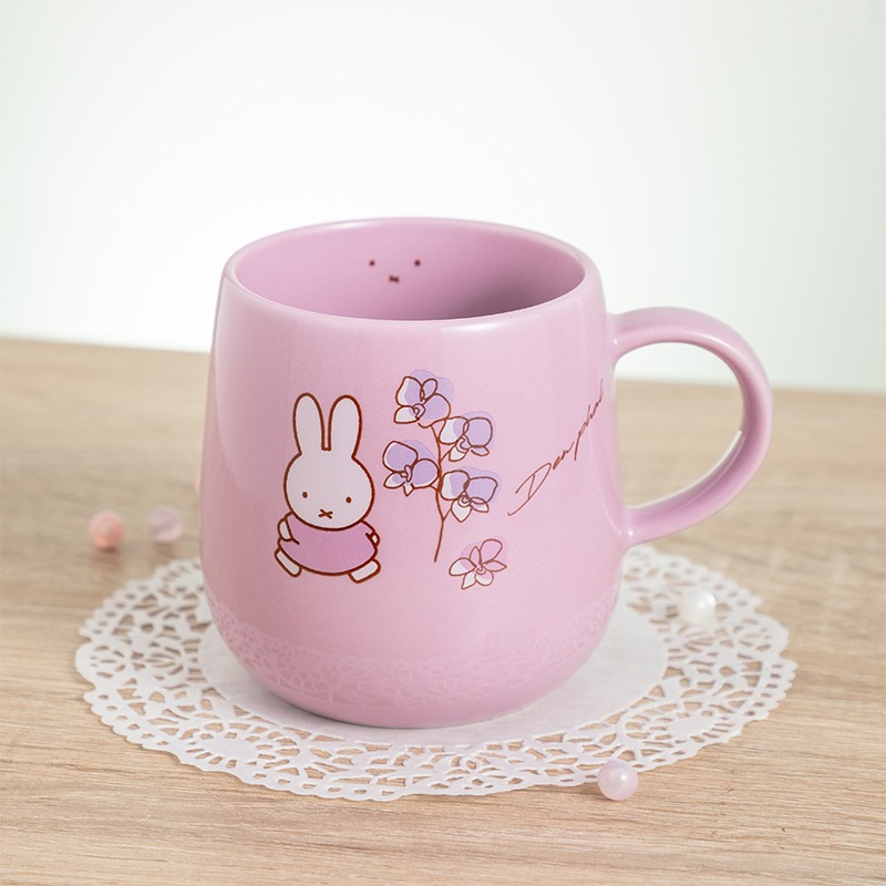 Flower Miffy バースデーフラワーマグカップ デンファレ アート