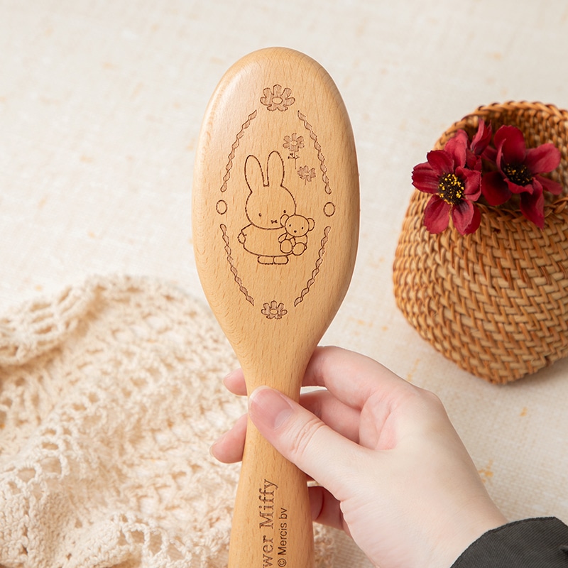 Flower Miffy ヘアブラシ チョコレートコスモス アートフラワーセット