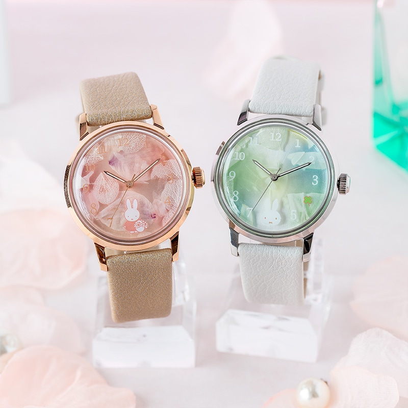 Flower Miffy LOV-IN BOUQUET プリザーブドフラワーウォッチ SAKURA