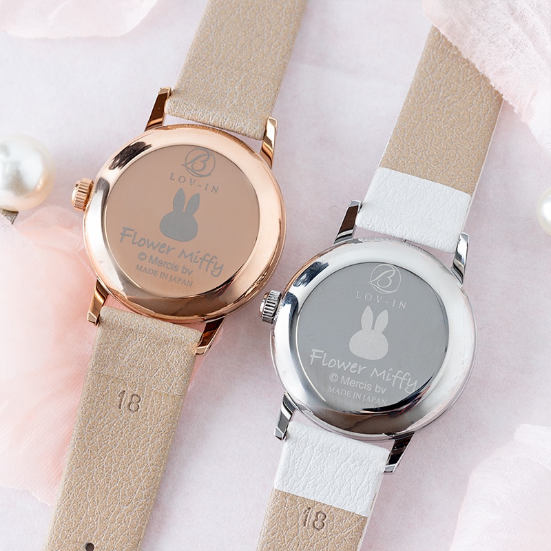 Flower Miffy LOV-IN BOUQUET プリザーブドフラワーウォッチ SAKURA