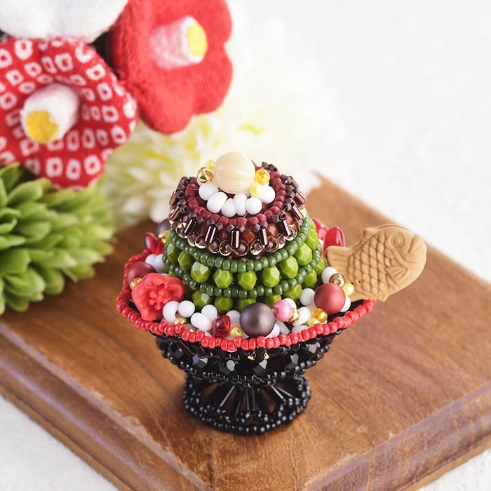 コフレ・ドゥ・ガトー】プリン・ア・ラ・モード～ジャポネスク