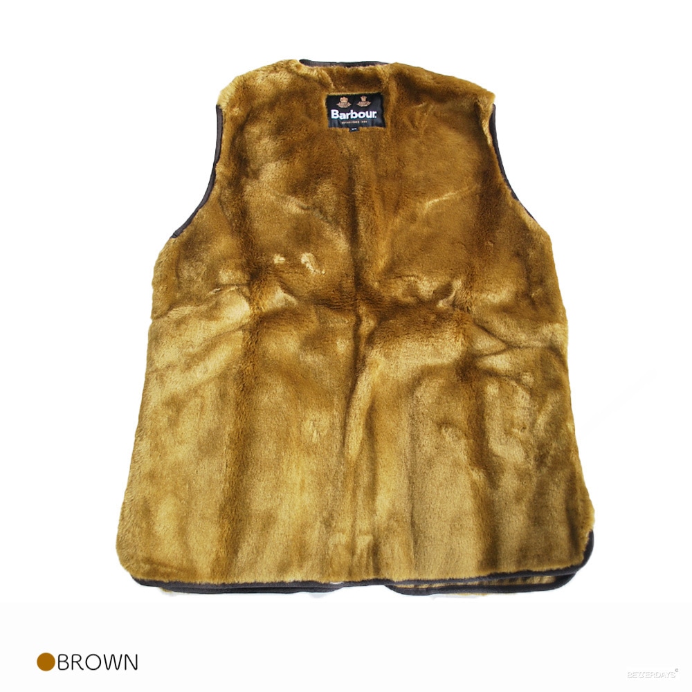 期間限定SALE／30%OFF】バブアー ファーライナー ベスト ジレ