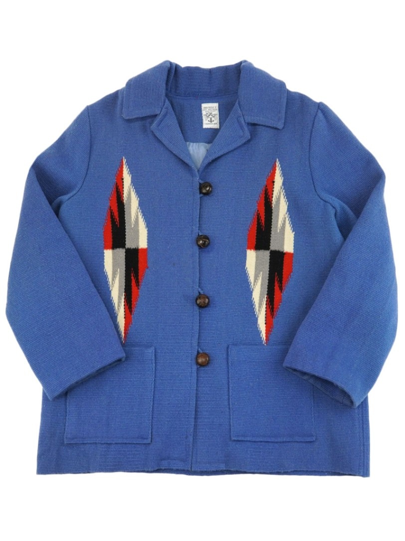 オルテガ チマヨジャケット ライトブルー 実寸(38位) | NEW ITEM