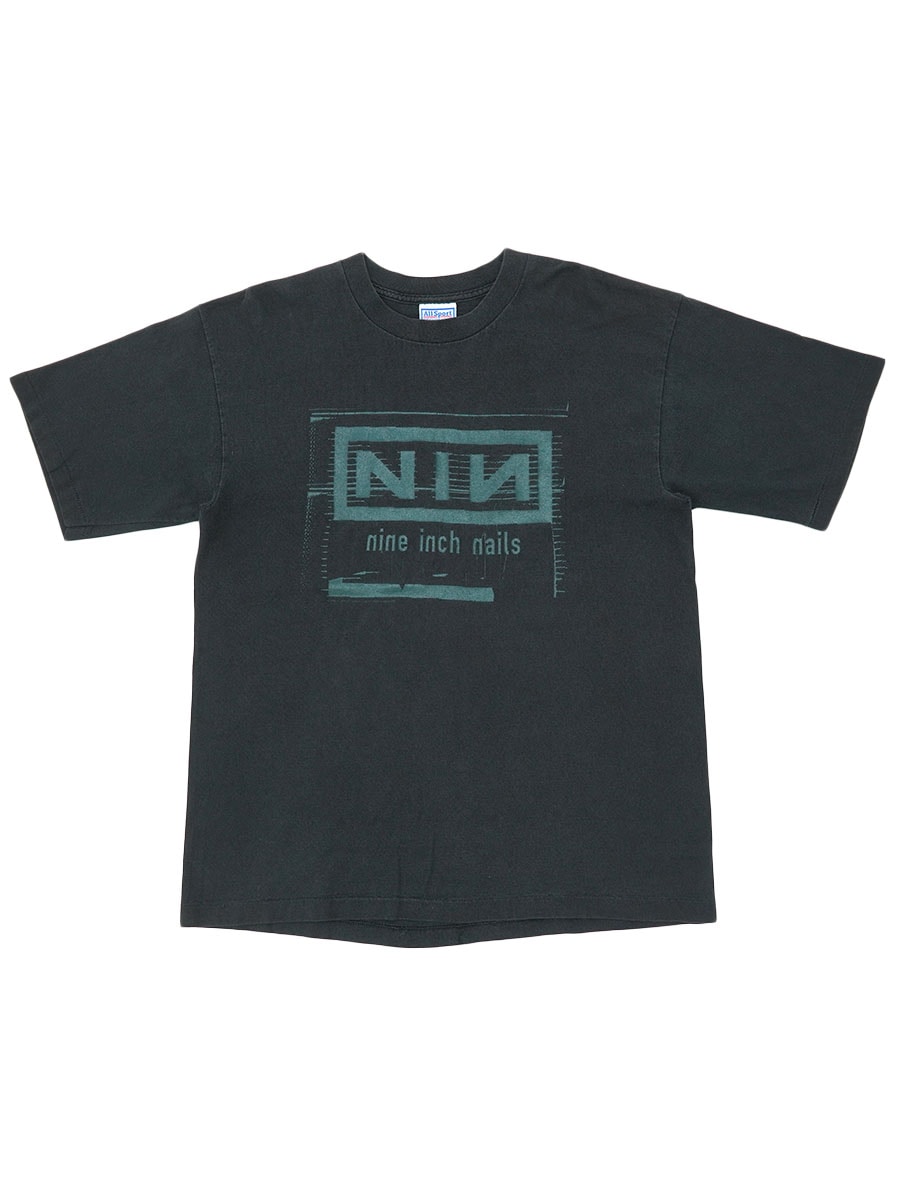 90's All Sport NINE INCH NAILS ''Nothing'' 両面プリント Tシャツ