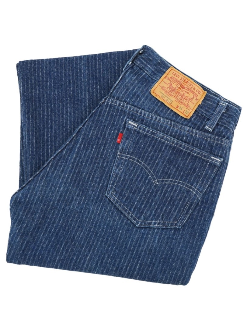 80's Levi's 501 デニムストライプパンツ 表記(34x32) USA製 Rマーク