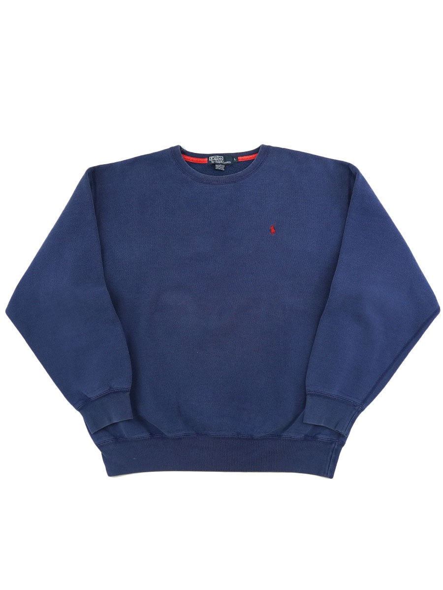 ラルフローレン ポニーマーク ワンポイント スウェット 表記(L
