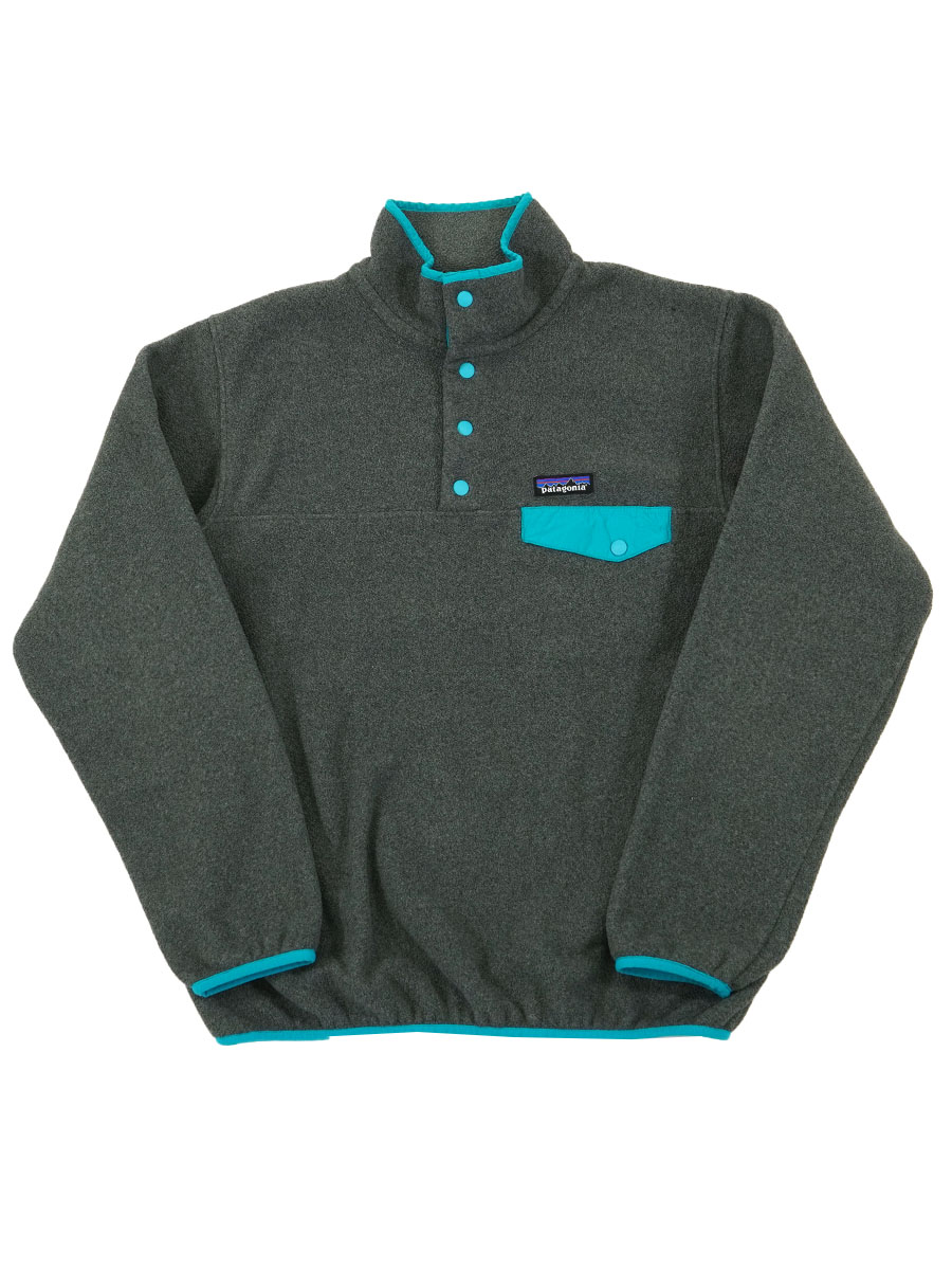 16's パタゴニア シンチラ スナップT プルオーバー 表記(L) チャコール