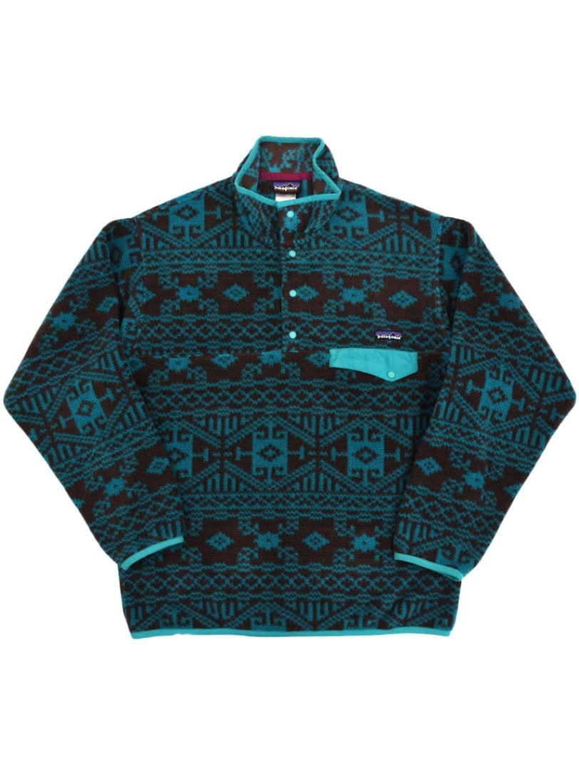 11's パタゴニア シンチラスナップTプルオーバー 総柄 表記(M