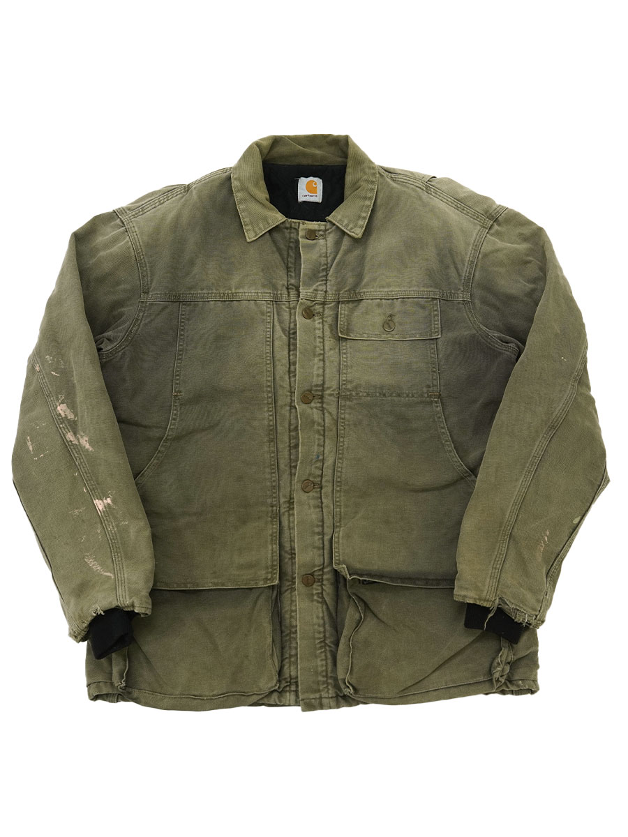 カーハート ダックジャケット 褪せグリーン 実寸(L位) | すべての商品