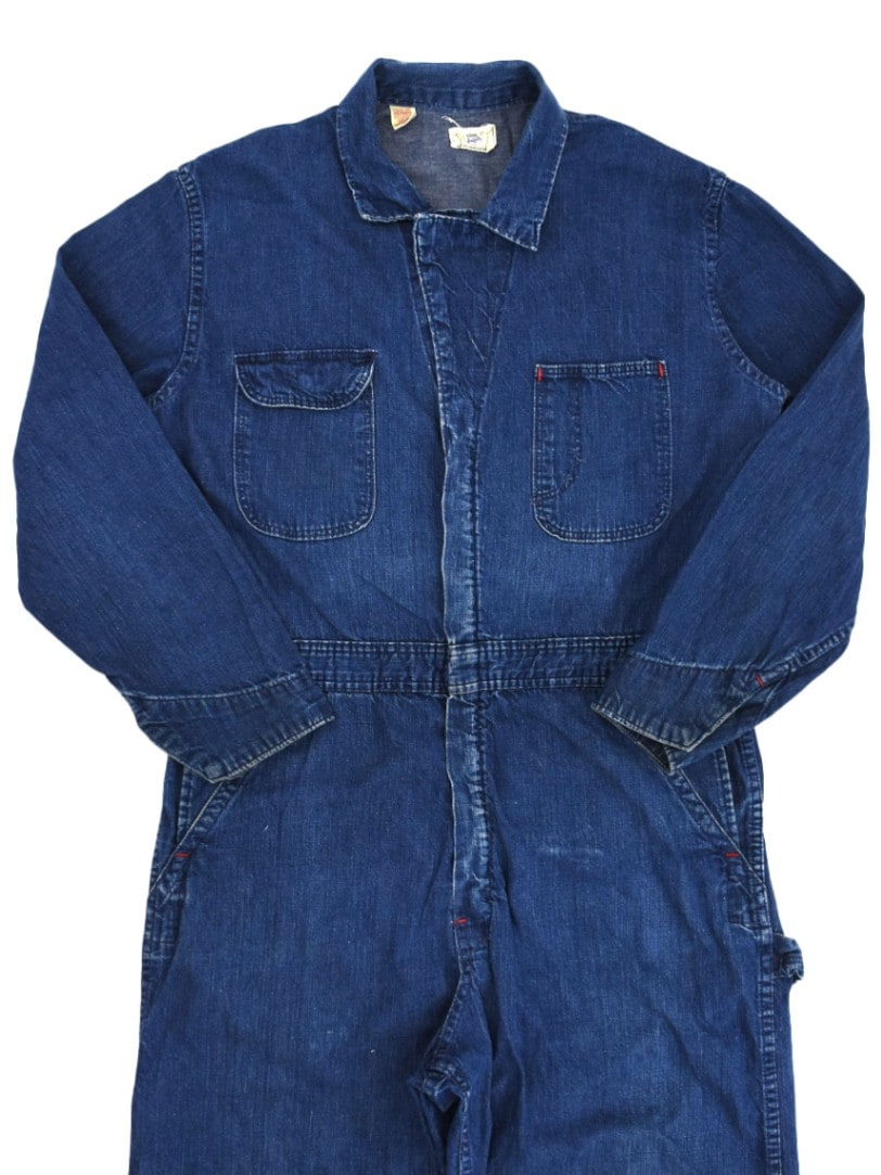 60's Wrangler BLUE BELL デニムオールインワン 表記(42 SHORT