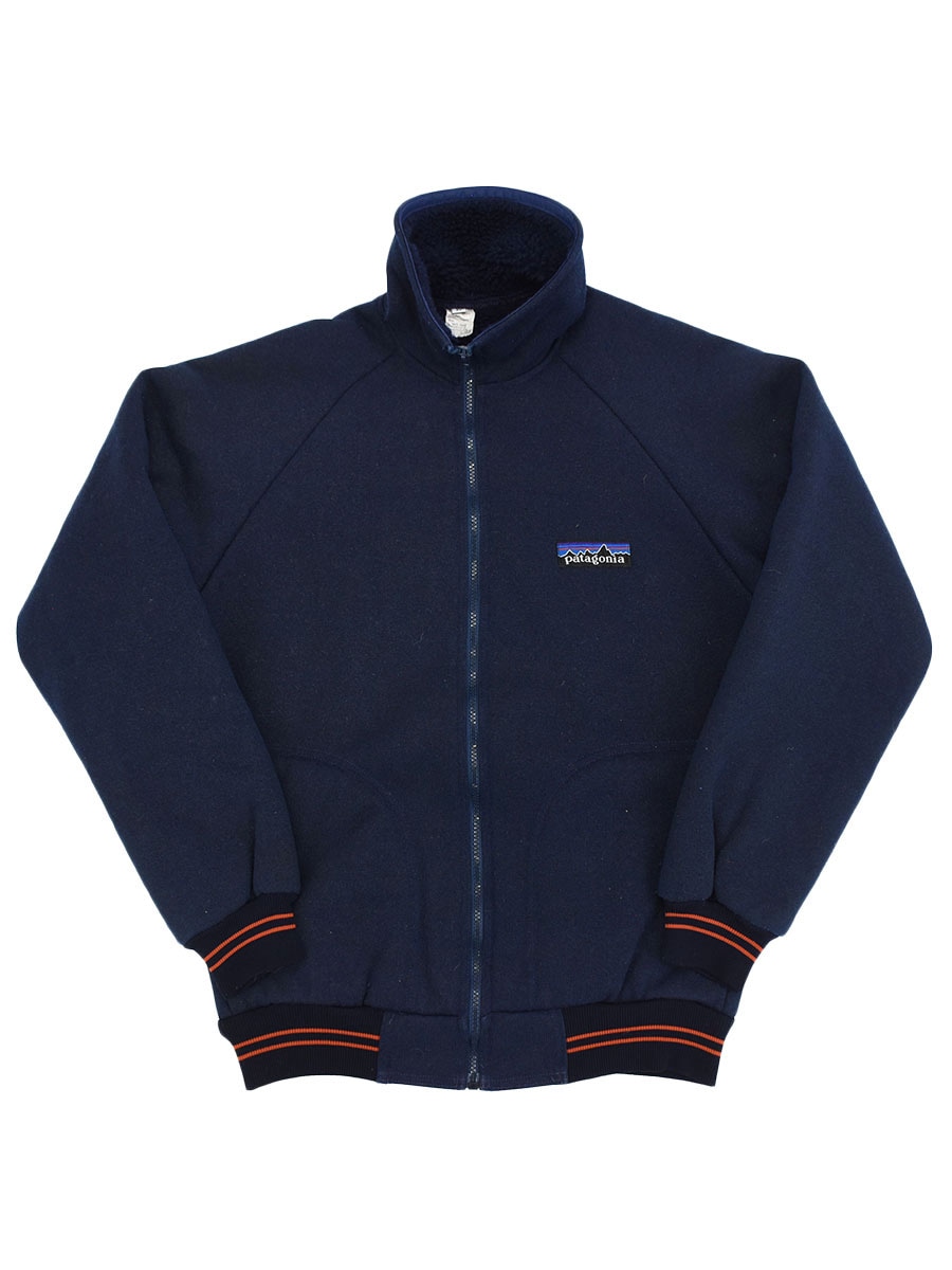 80's デカタグ パタゴニア パイルジャケット ネイビー 表記(M) | SOLD