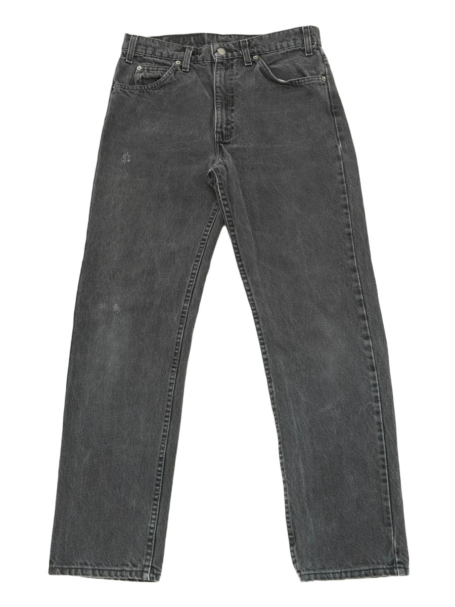 90's Levi's 505 黒タブ ブラックデニムパンツ 表記(32x30) USA製