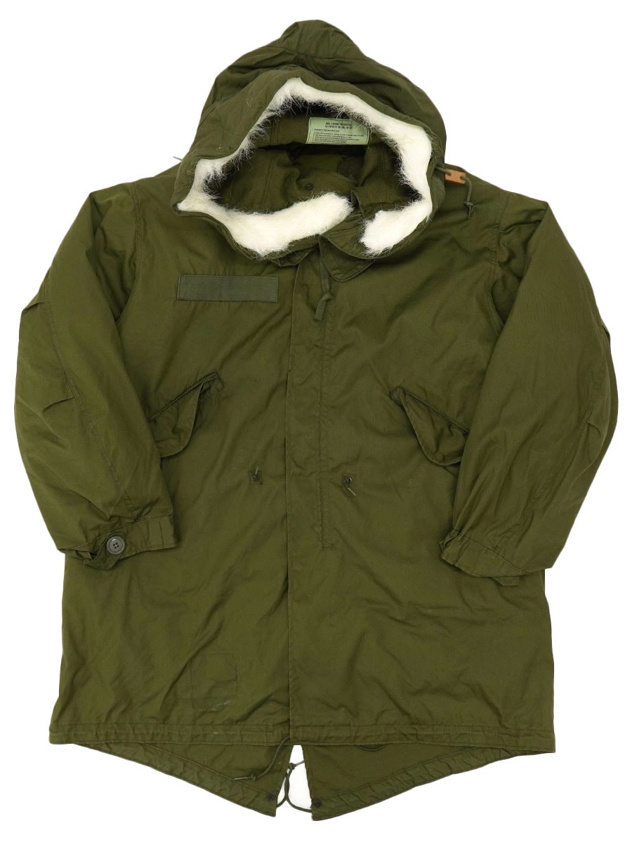 73's U.S.ARMY M-65 フィッシュテールパーカ フルセット 表記(SMALL