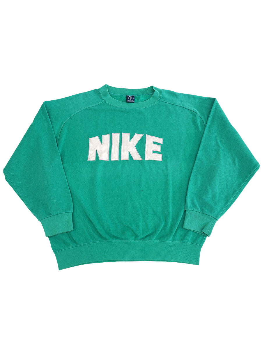 80's NIKE カマボコロゴ 鹿の子スウェット 表記(XL) | すべての商品