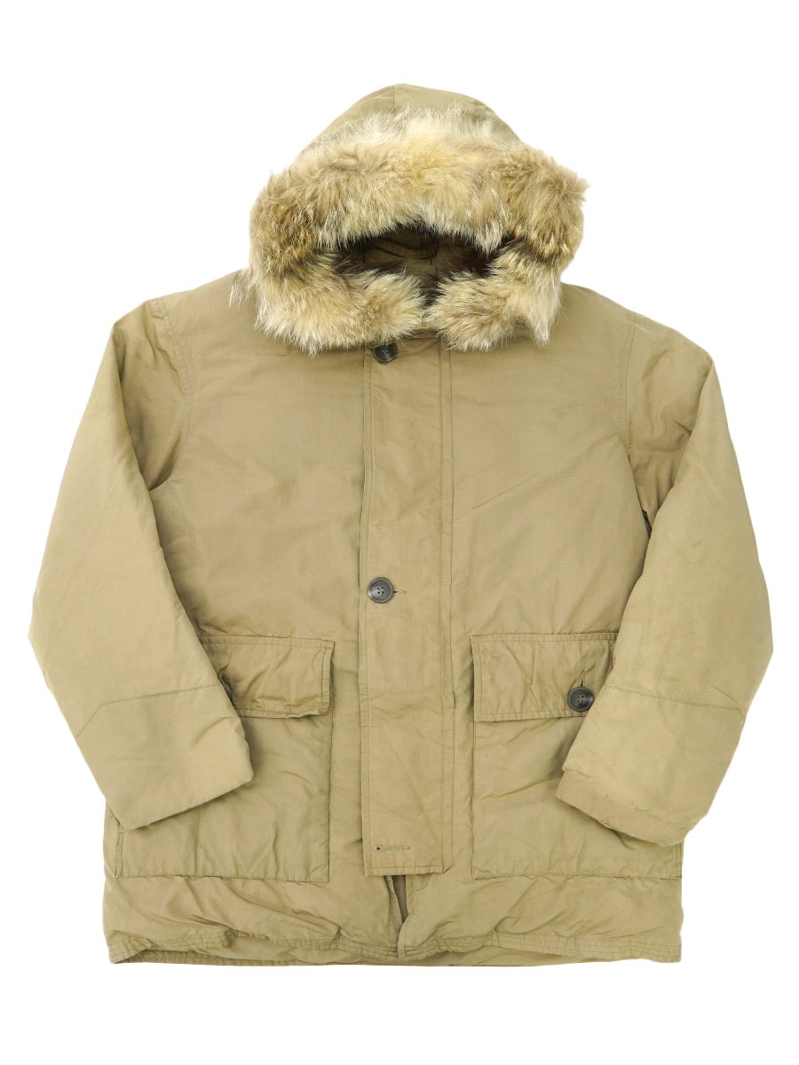 60's 日の出タグ エディーバウアー ポーラーパーカー タン 表記(M
