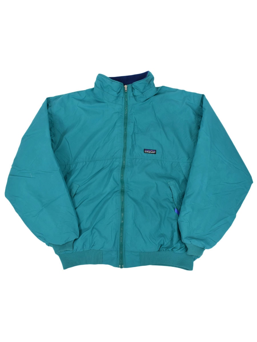 91's パタゴニア シェルドシンチラジャケット ターコイズ 表記(XL) USA