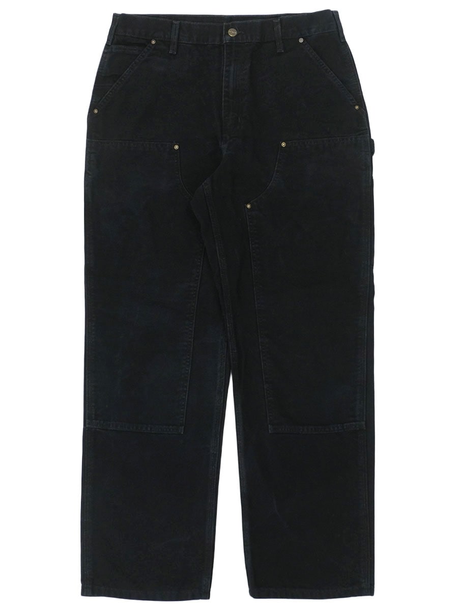 カーハート ダブルニー ダックペインターパンツ ブラック 表記(34x32