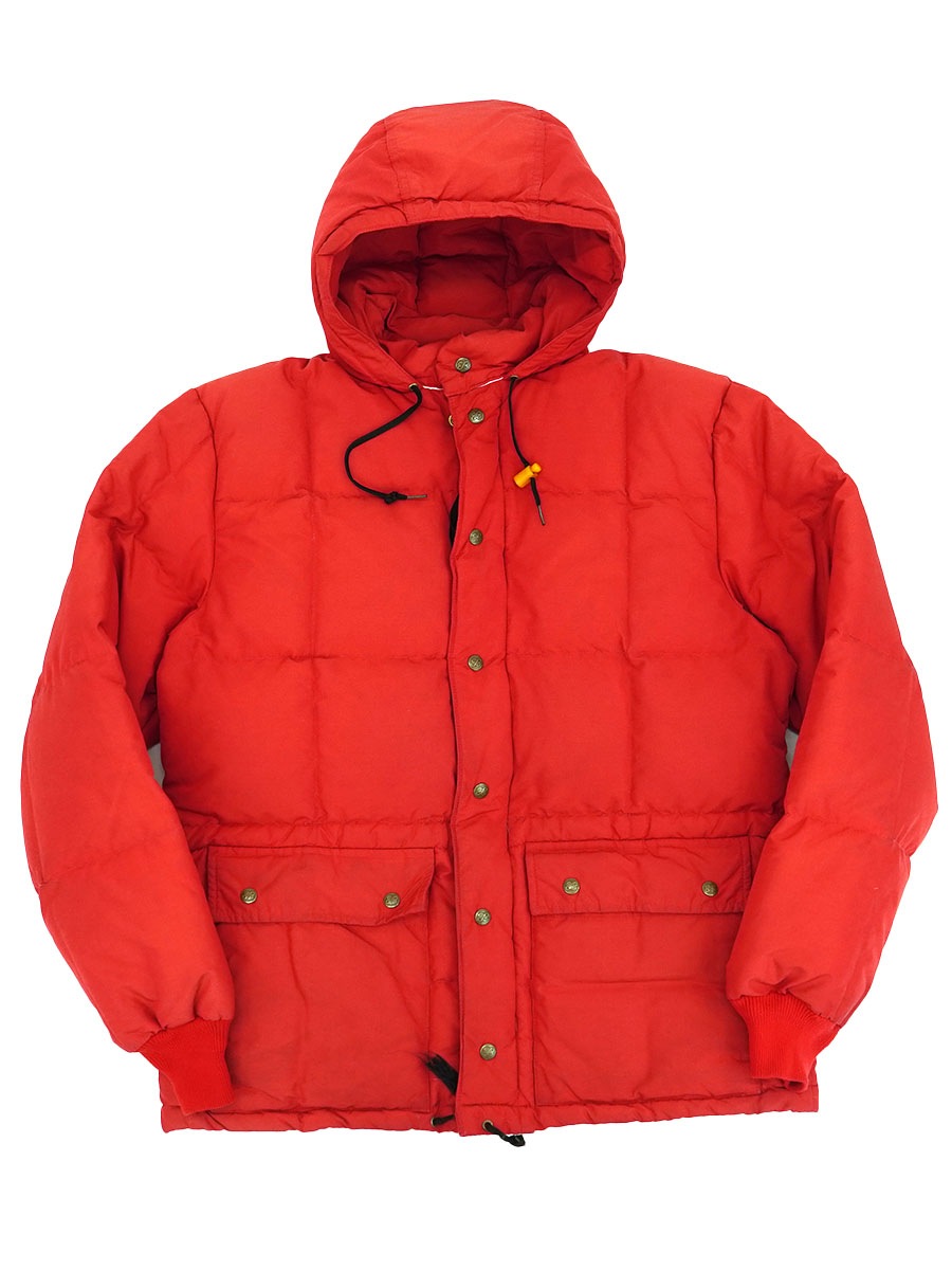 70's～ 黒タグ エディバウアー カラコラム レッド 実寸(L位) | すべて